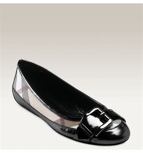 burberry flat shoes|burberry ballerina flats sale.